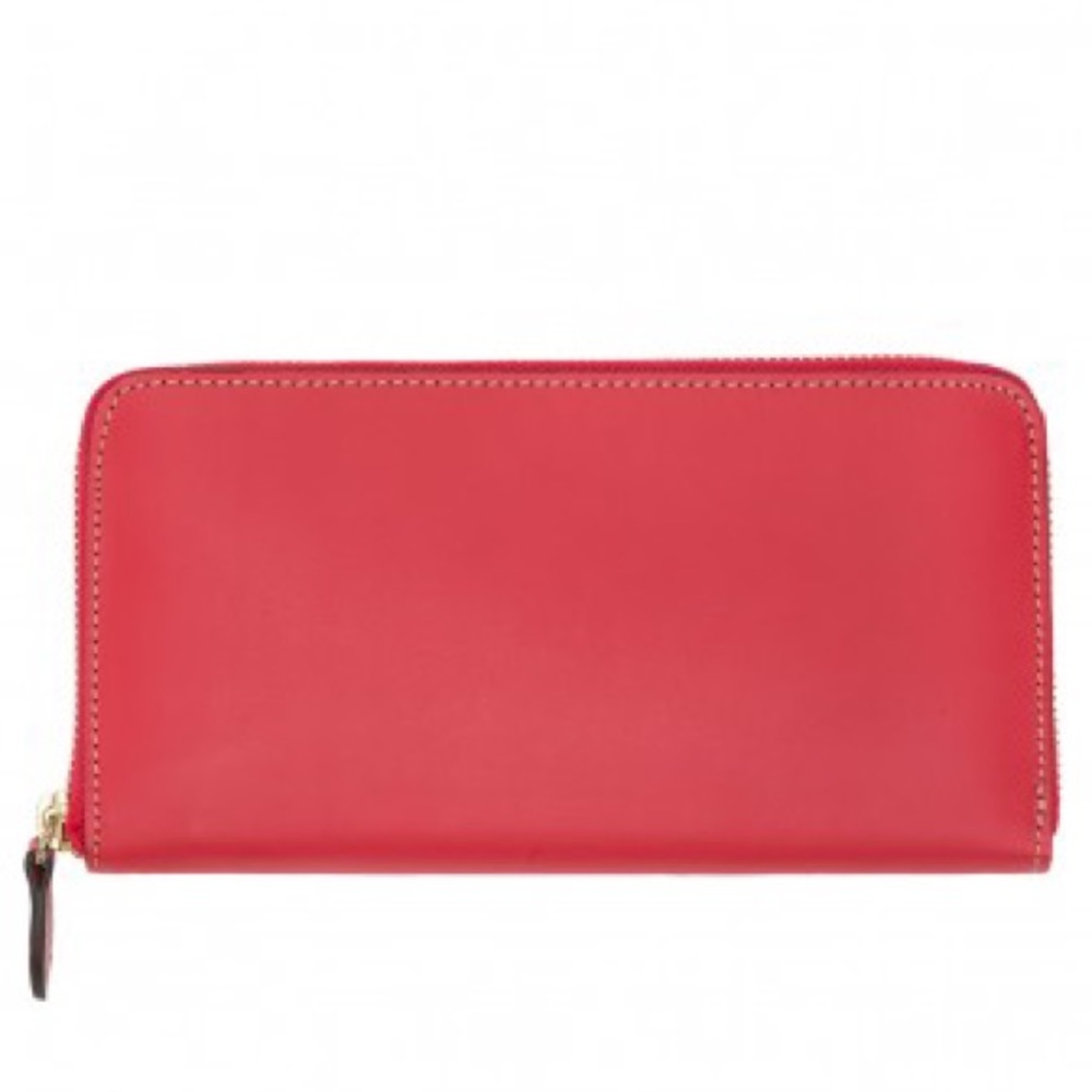 Ann Mashburn watermelon leather wallet
